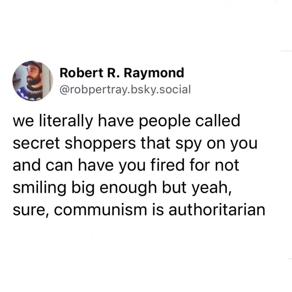 capitalism and secret shoppers